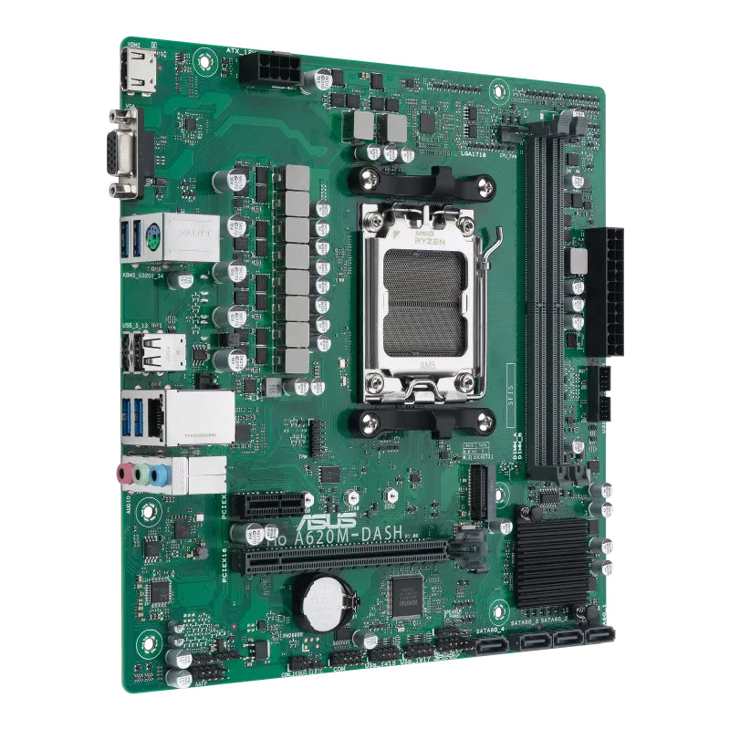 ASUS PRO A620M-DASH-CSM AMD A620 Emplacement AM5 micro ATX