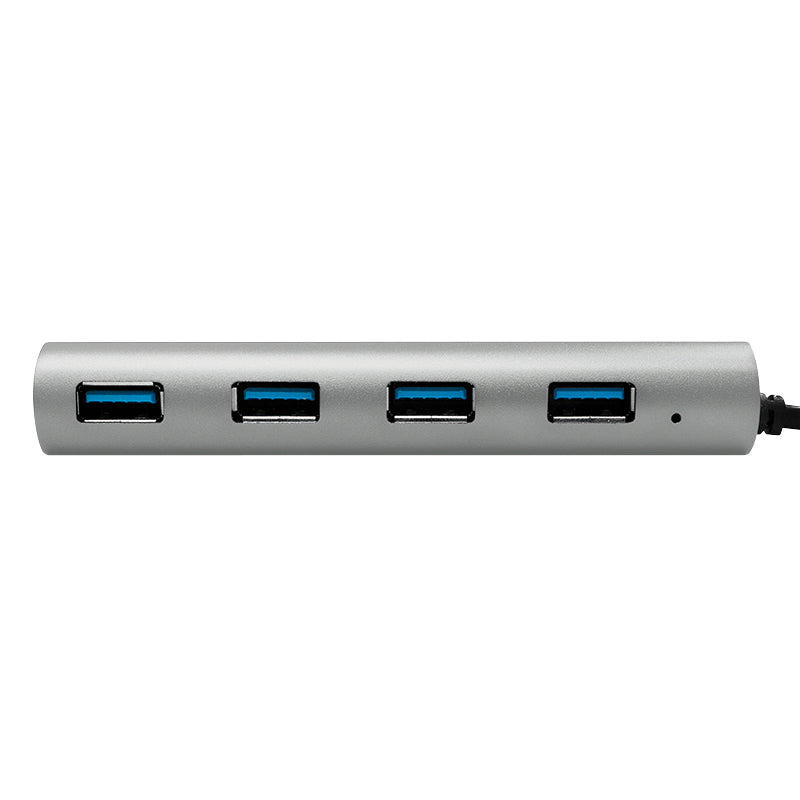 LogiLink UA0309 hub & concentrateur USB 3.2 Gen 1 (3.1 Gen 1) Type-C 5000 Mbit/s Gris