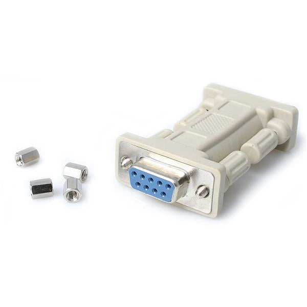 StarTech.com Adaptateur null modem DB9 série RS232 - F/F