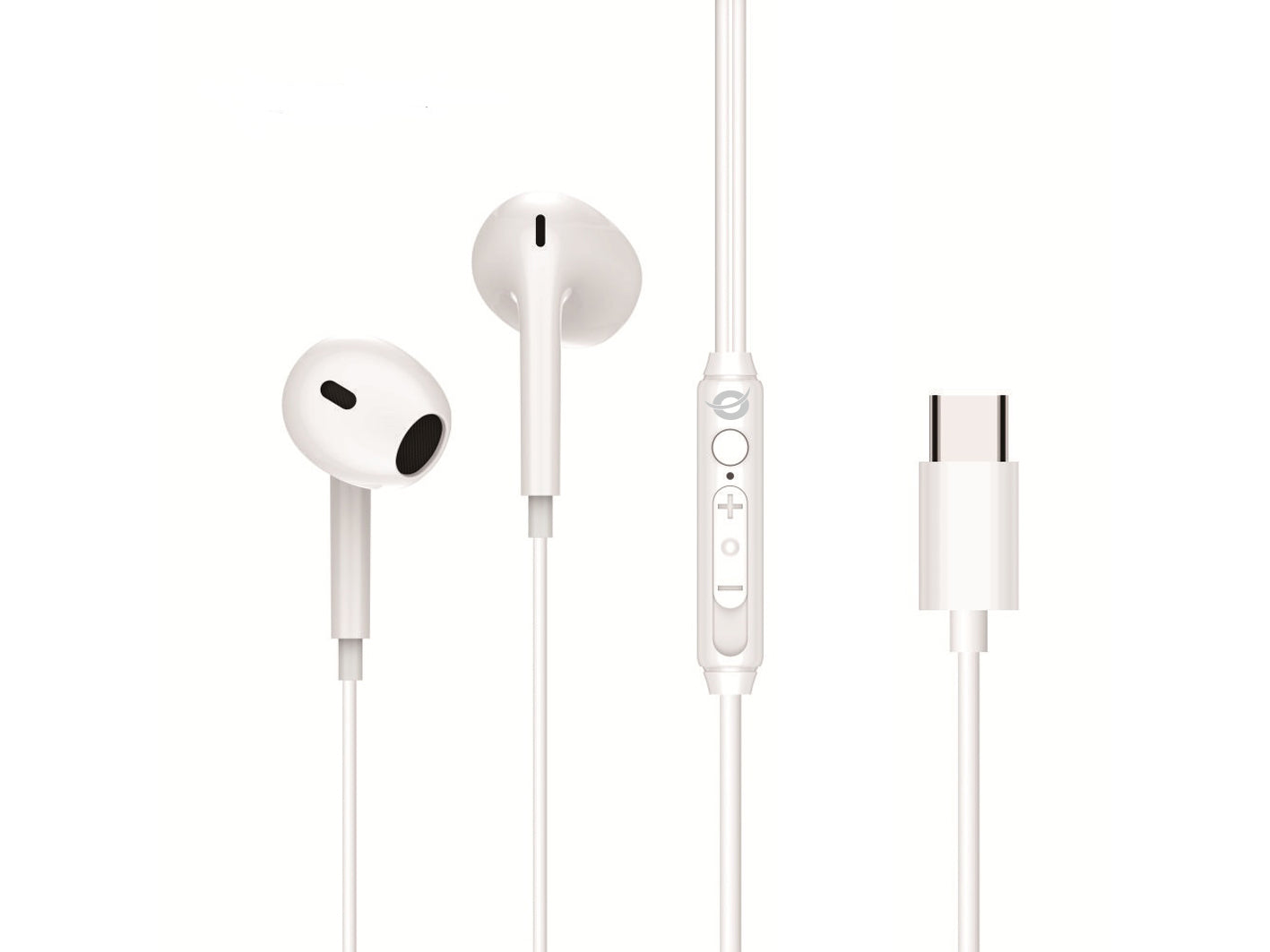 Conceptronic BRENDAN02W casque Avec fil Ecouteurs Appels/Musique USB Type-C Blanc