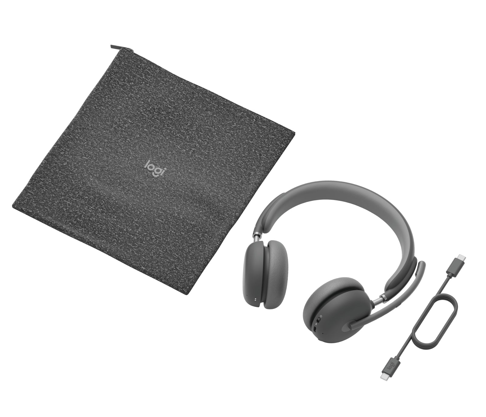 Logitech Zone Wireless 2 Auriculares Inalámbrico y alámbrico Diadema Oficina/Centro de llamadas USB Tipo C Bluetooth Grafito
