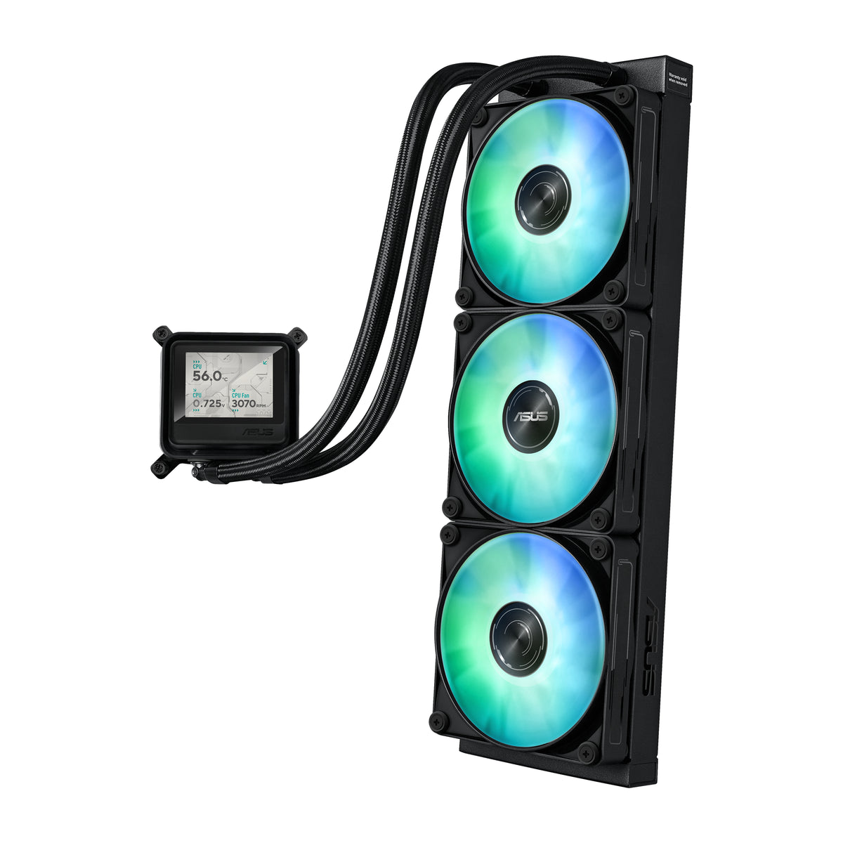 ASUS MAX GAMING LC 360 ARGB LCD Refroidisseur de Liquide AIO 12 cm Noir