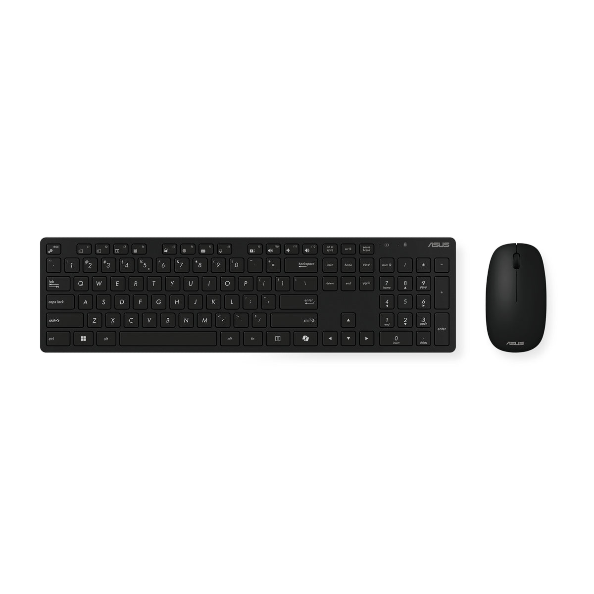 ASUS W5000 Ensemble Clavier et Souris Sans Fil RF Universel, Noir