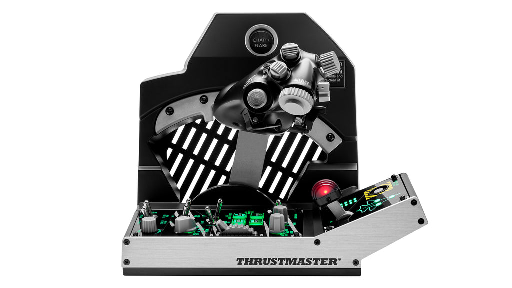 Thrustmaster Viper TQS Mission Pack Noir, Manette des Gaz USB pour Simulation de Vol PC