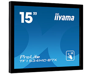 iiyama TF1534MC-B7X Écran Tactile 15" XGA LED Multi-utilisateur, Noir
