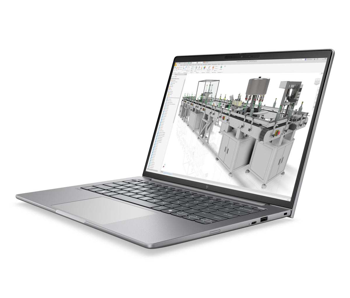 HP ZBook 8 G2i Copilot+ PC Station de travail mobile 14" WUXGA Intel Core Ultra 7 356H 32 Go DDR5 512 Go SSD NVIDIA RTX 