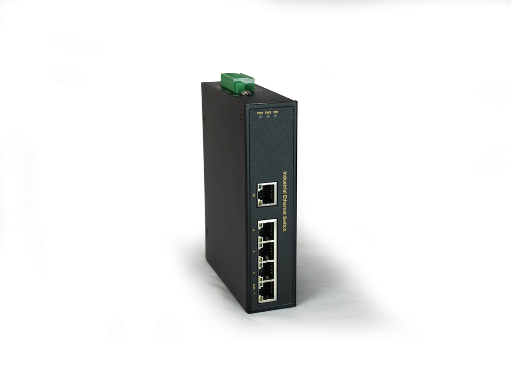 LevelOne IFS-0501 Commutateur Réseau Non-géré Fast Ethernet 10/100, 5 Ports, Noir