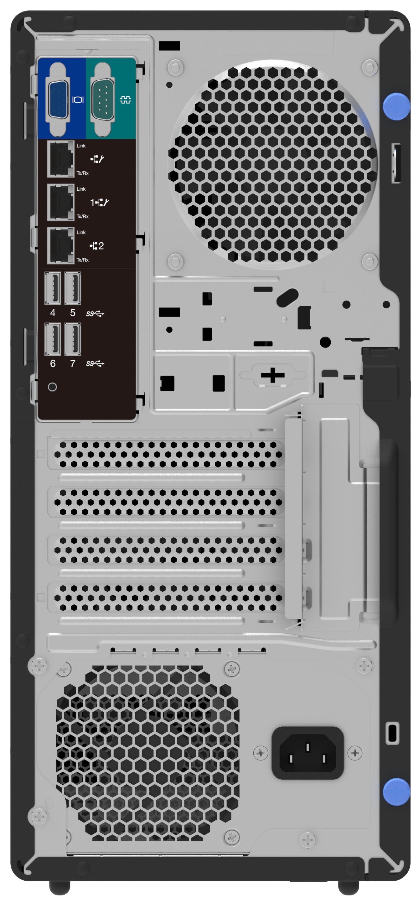Lenovo ThinkSystem ST50 V3 serveur 960 Go Tower Intel® Xeon® 6315P 2,8 GHz 16 Go DDR5-SDRAM 500 W