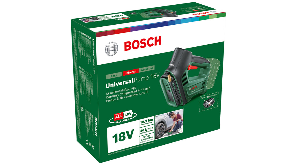 Bosch Bosch Universal Pump pompe à air électrique 10,3 bar 30 l/min