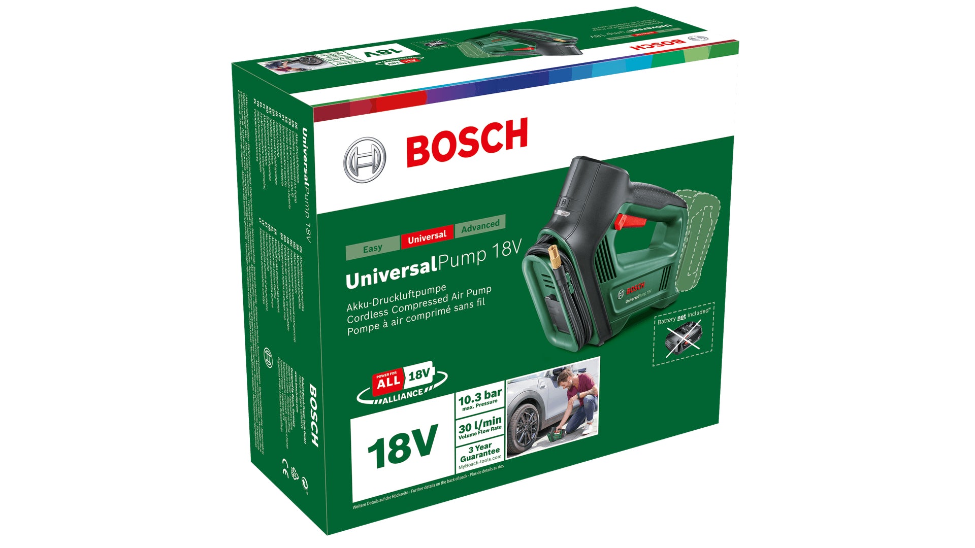 Bosch Bosch Universal Pump pompe à air électrique 10,3 bar 30 l/min