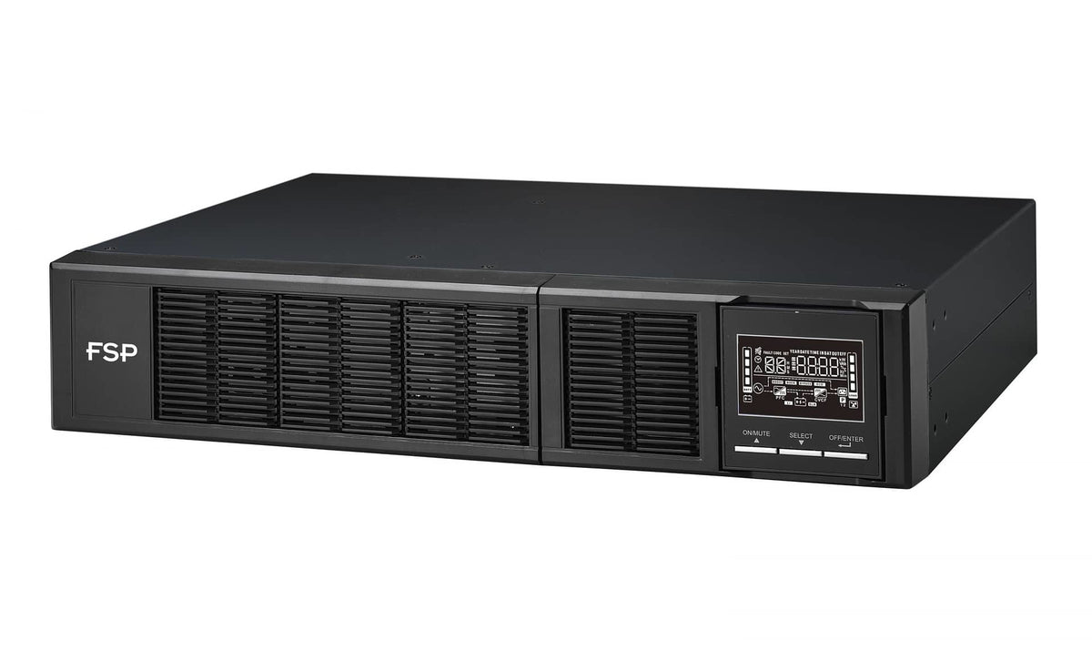 FSP Clippers RT 1K alimentation d'énergie non interruptible Double-conversion (en ligne) 1 kVA 1000 W