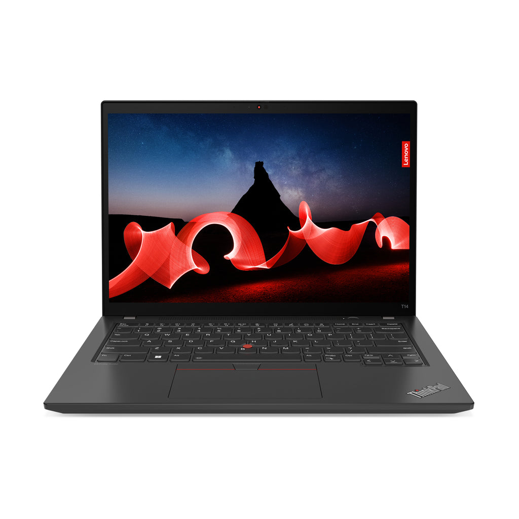 Lenovo ThinkPad T14 Gen 4 (AMD) AMD Ryzen™ 5 PRO 7540U Ordinateur portable 35,6 cm (14") Écran tactile WUXGA 16 Go LPDDR5x-SDRAM 256 Go SSD Wi-Fi 6E (802.11ax) Windows 11 Pro Nordique Noir