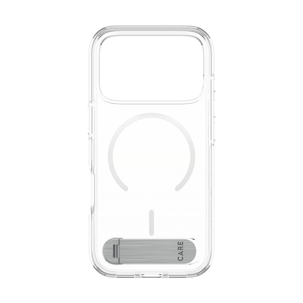 PanzerGlass CARE™ by ® Kickstand Case Transparent w. MagSafe iPhone 17 Pro coque de protection pour téléphones portables Housse