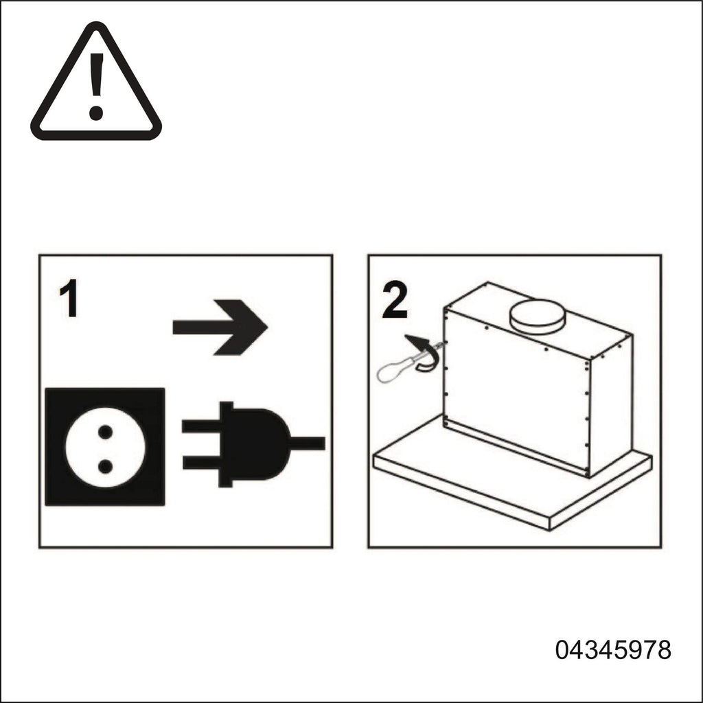 AEG DPE5660M Semi-intégrée (semi-encastrée) Gris 495 m³/h
