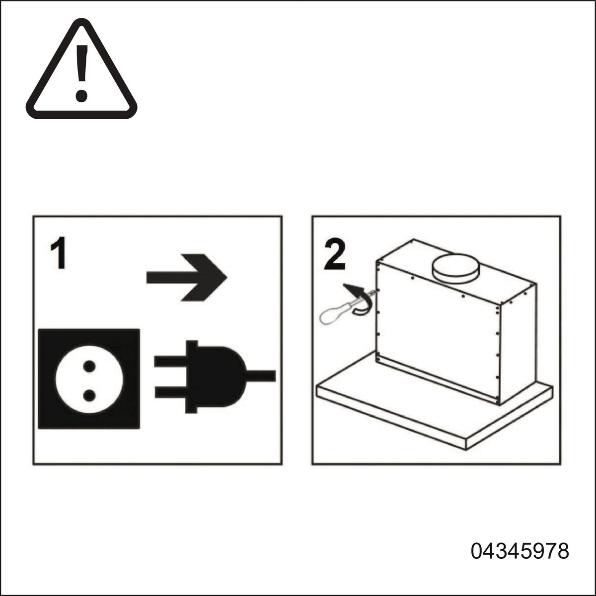 AEG DPE5660M Semi-intégrée (semi-encastrée) Gris 495 m³/h