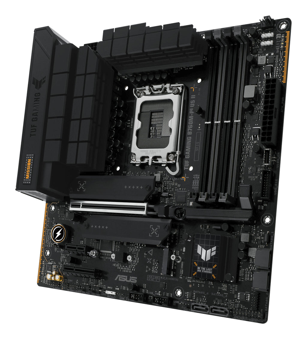 ASUS TUF GAMING B760M-PLUS II Intel B760 LGA 1700 micro ATX