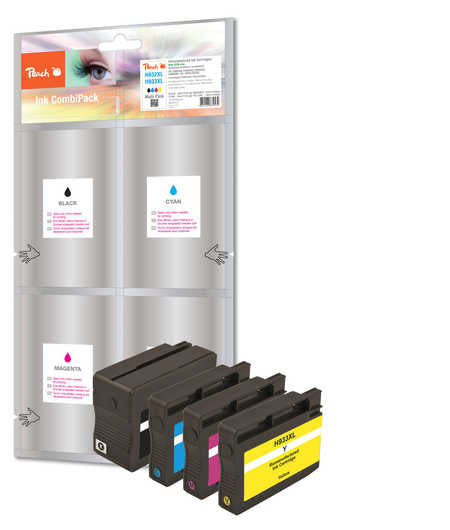 Cartouches d'Encre Reference 319112, Pack de 4 Couleurs (Noir, Cyan, Magenta, Jaune)