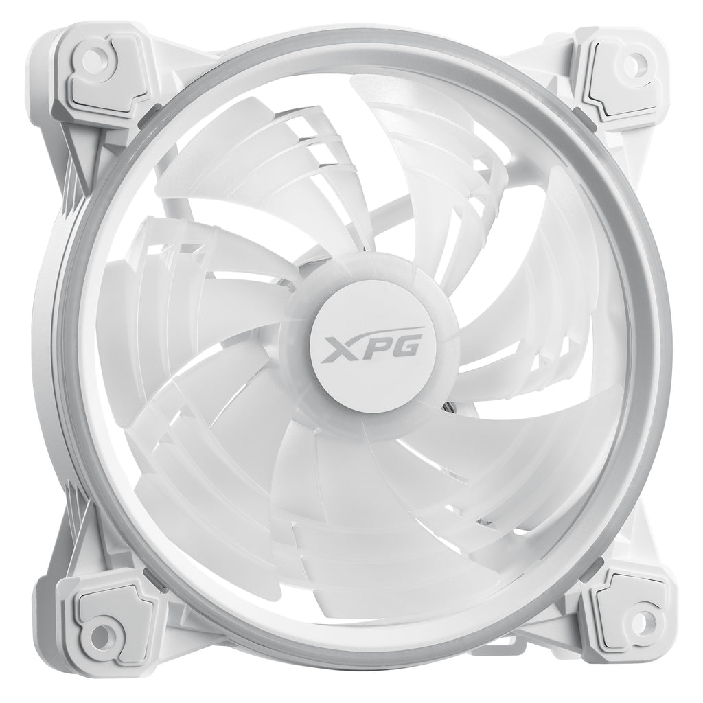 XPG HURRICANE 120 ARGB PWM Ventilateur de Boîtier 12 cm, Blanc