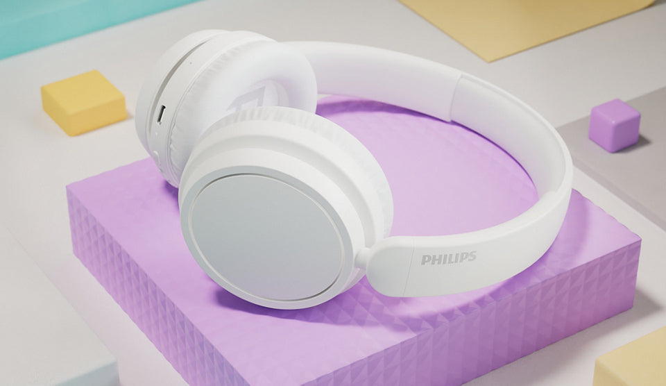 Philips 5000 series TAH5209WT/00 casque Sans fil Arceau Appels/Musique Bluetooth Blanc