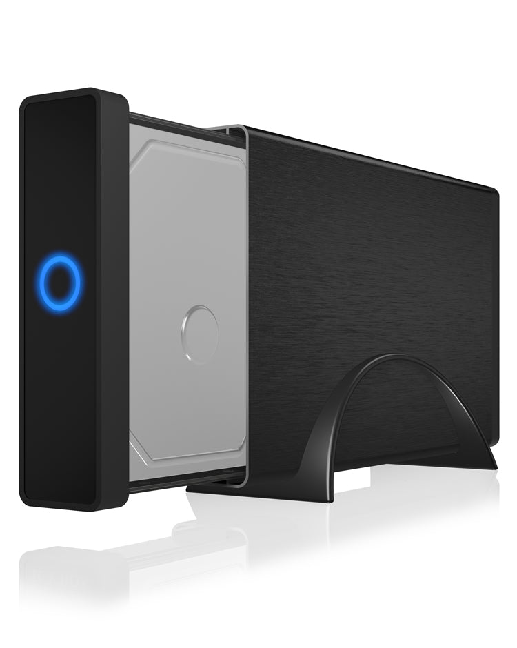 Boîtier HDD IB-377U3 pour Disque Dur 3.5" SATA, Noir, USB 3.0 5 Gbit/s