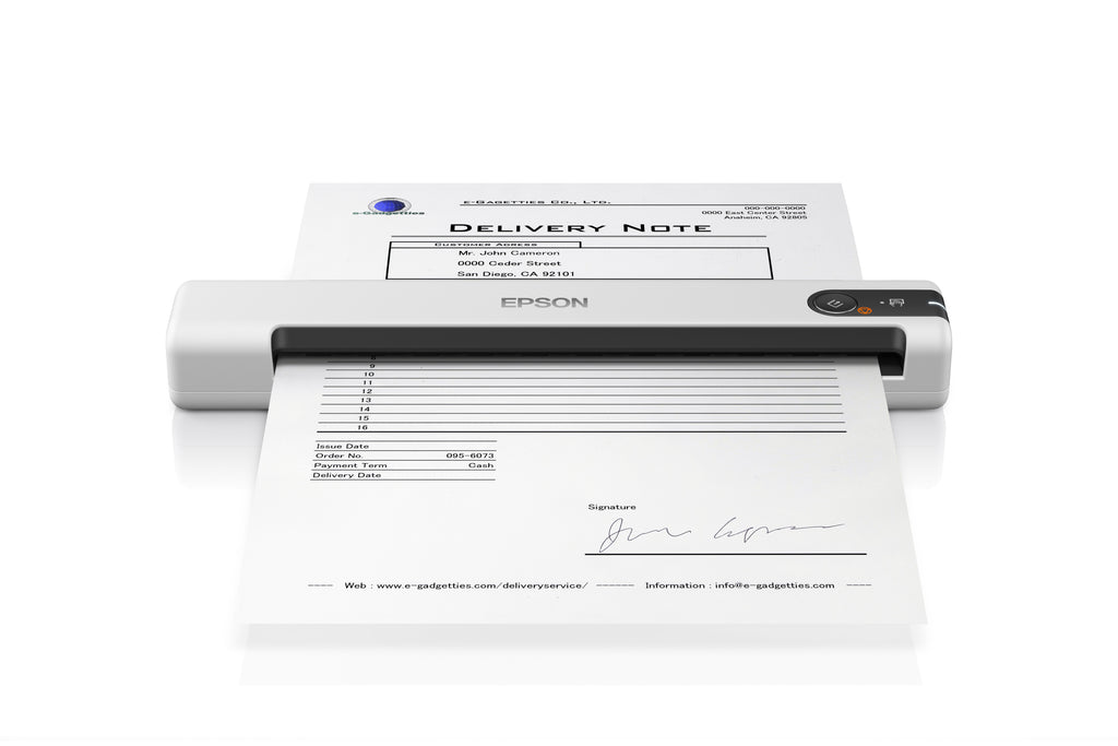 Epson WorkForce DS-70 Scanner portable 600 x 600 DPI A4 Blanc
