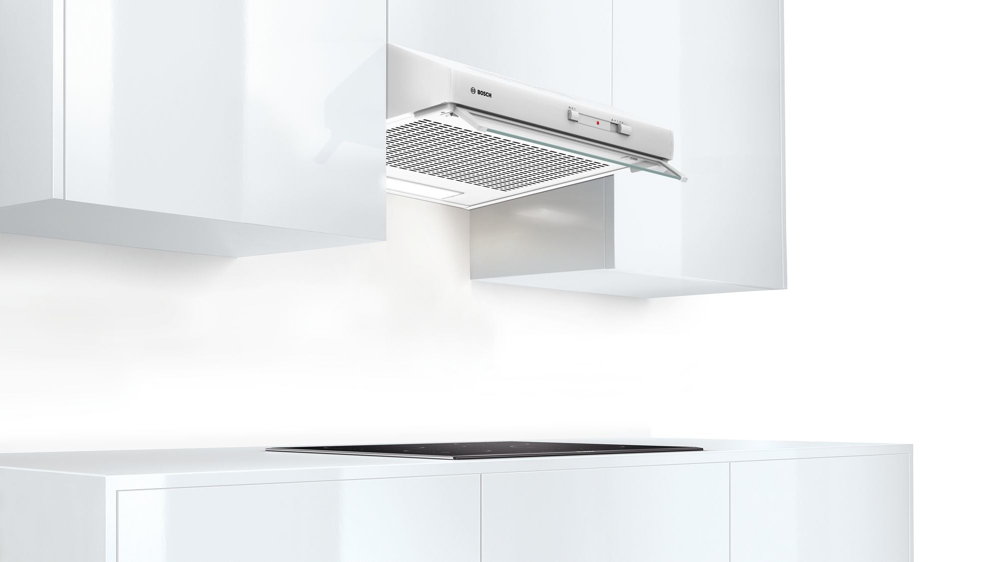Bosch Bosch Serie 2 DUL62FA21 hotte Montée au mur Blanc 250 m³/h