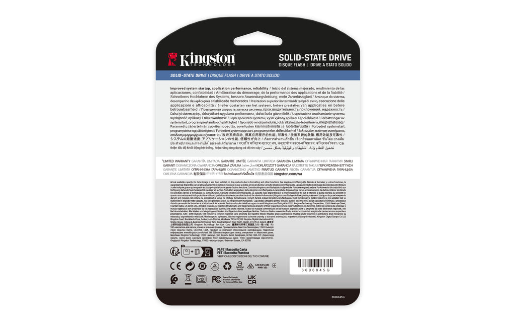 Kingston Technology 7,68TB DC3000ME U.2 PCIe 5.0 NVMe TCG Opal Enterprise SSD