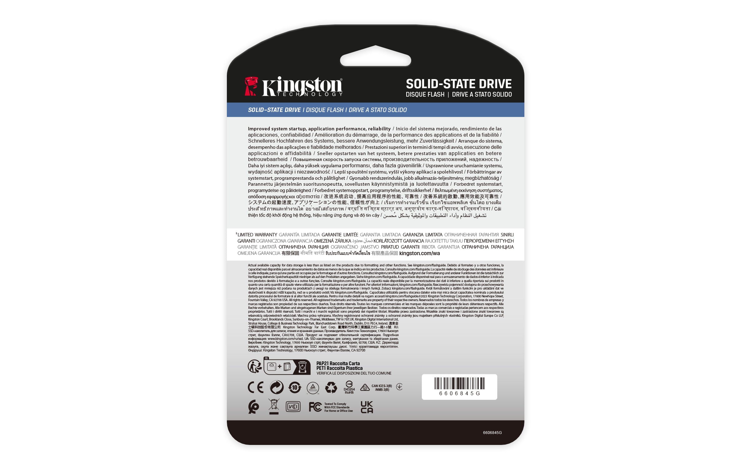 Kingston Technology 7,68TB DC3000ME U.2 PCIe 5.0 NVMe TCG Opal Enterprise SSD