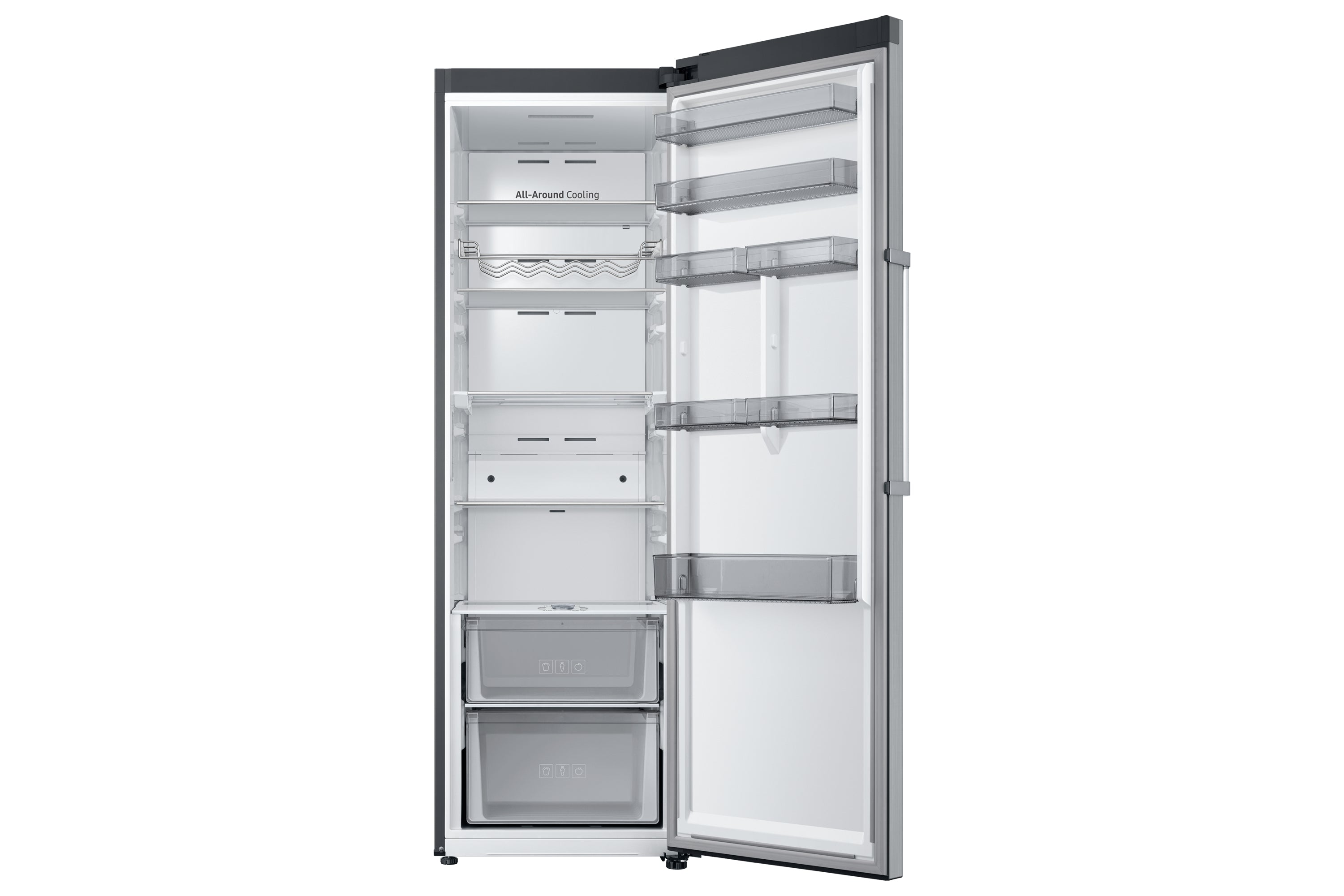 Samsung RR39C7BJ5S9 réfrigérateur Pose libre 387 L Acier inoxydable