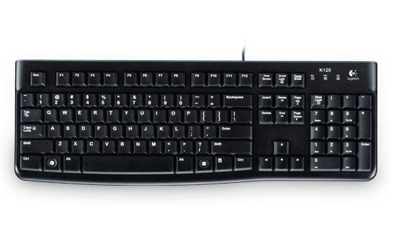 Logitech K120 Tastatur Kablet Tysk