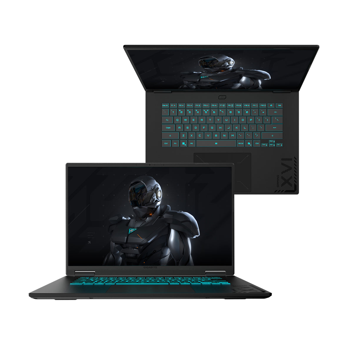 GIGABYTE GAMING A16 CWHI3DEC94SH laptop Intel® Core™ i7 i7-13620H Ordinateur portable 40,6 cm (16") WQXGA 16 Go DDR5-SDRAM 1 To SSD NVIDIA GeForce RTX 5070 Wi-Fi 6E (802.11ax) Windows 11 Home Noir - vue 3