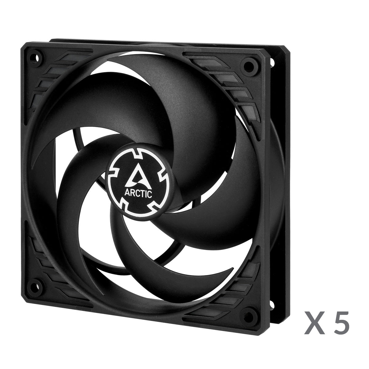ARCTIC P12 Value Pack Boitier PC Ventilateur 12 cm Noir