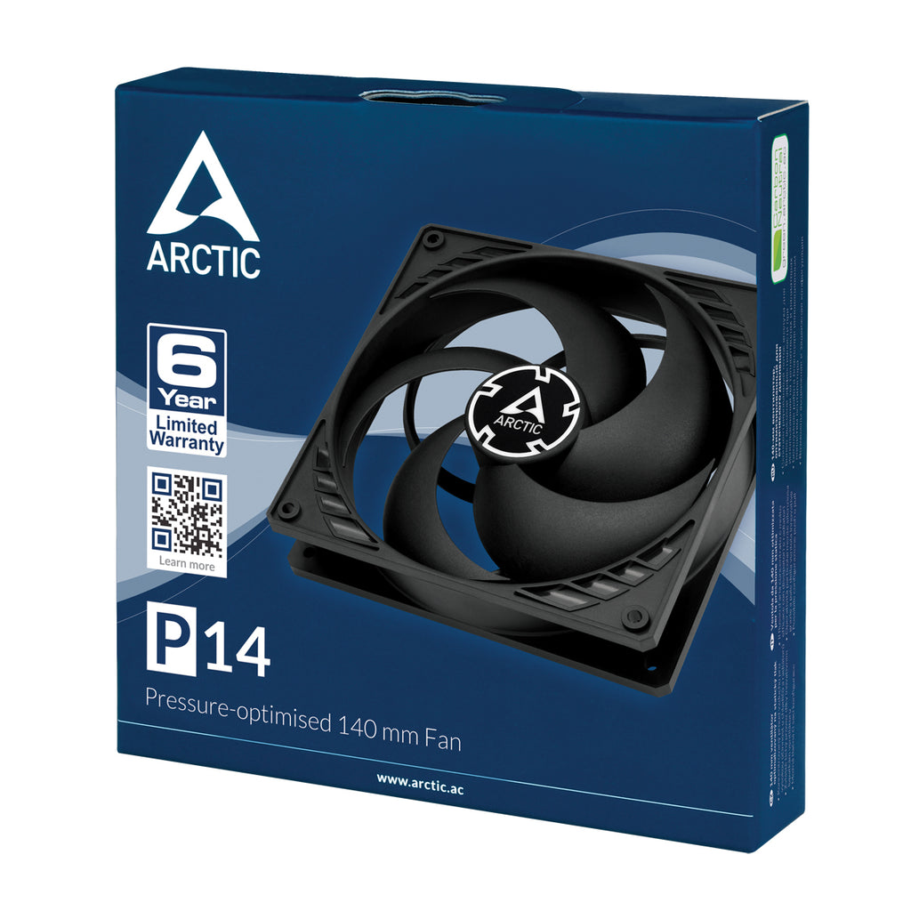 ARCTIC P14 Boitier PC Ventilateur 14 cm Noir
