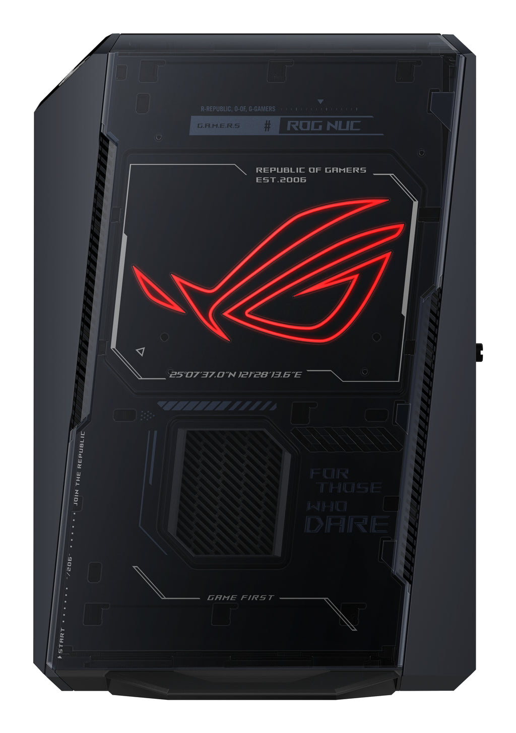 ASUS ROG NUC RNUC15JNK7X569A2 Mini PC Intel Core Ultra 7 255HX 16 Go DDR5 1 To SSD RTX 5060 Windows 11 Home Noir