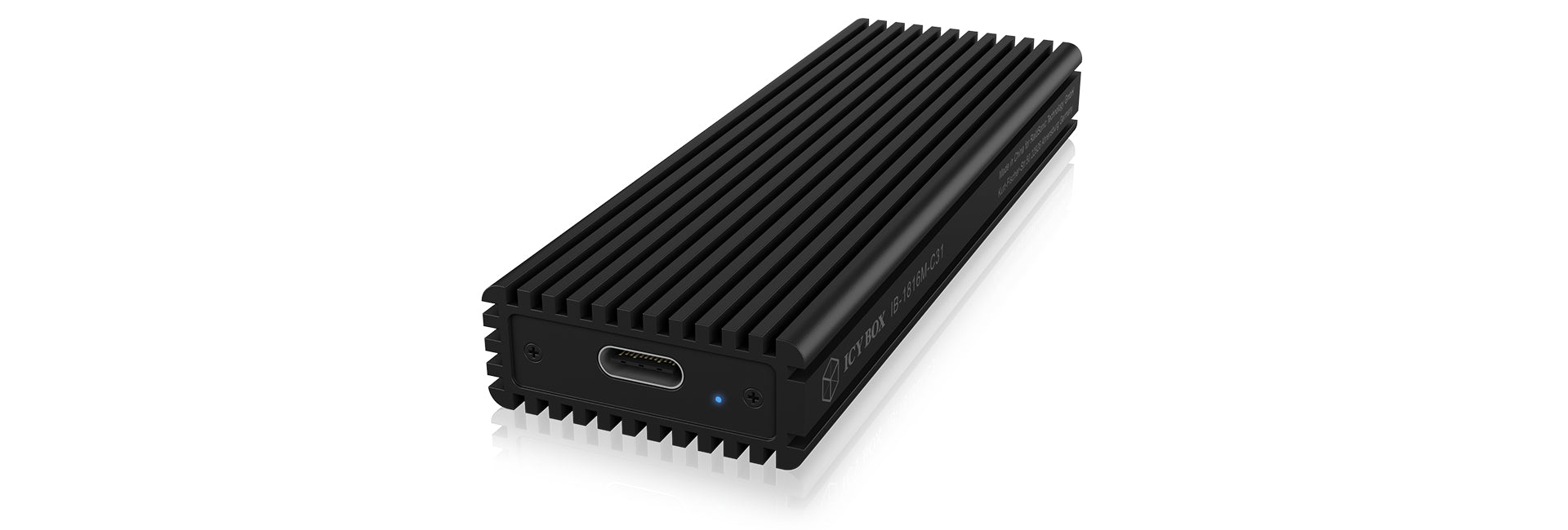 ICY BOX IB-1816M-C31 Enceinte ssd Noir U.2