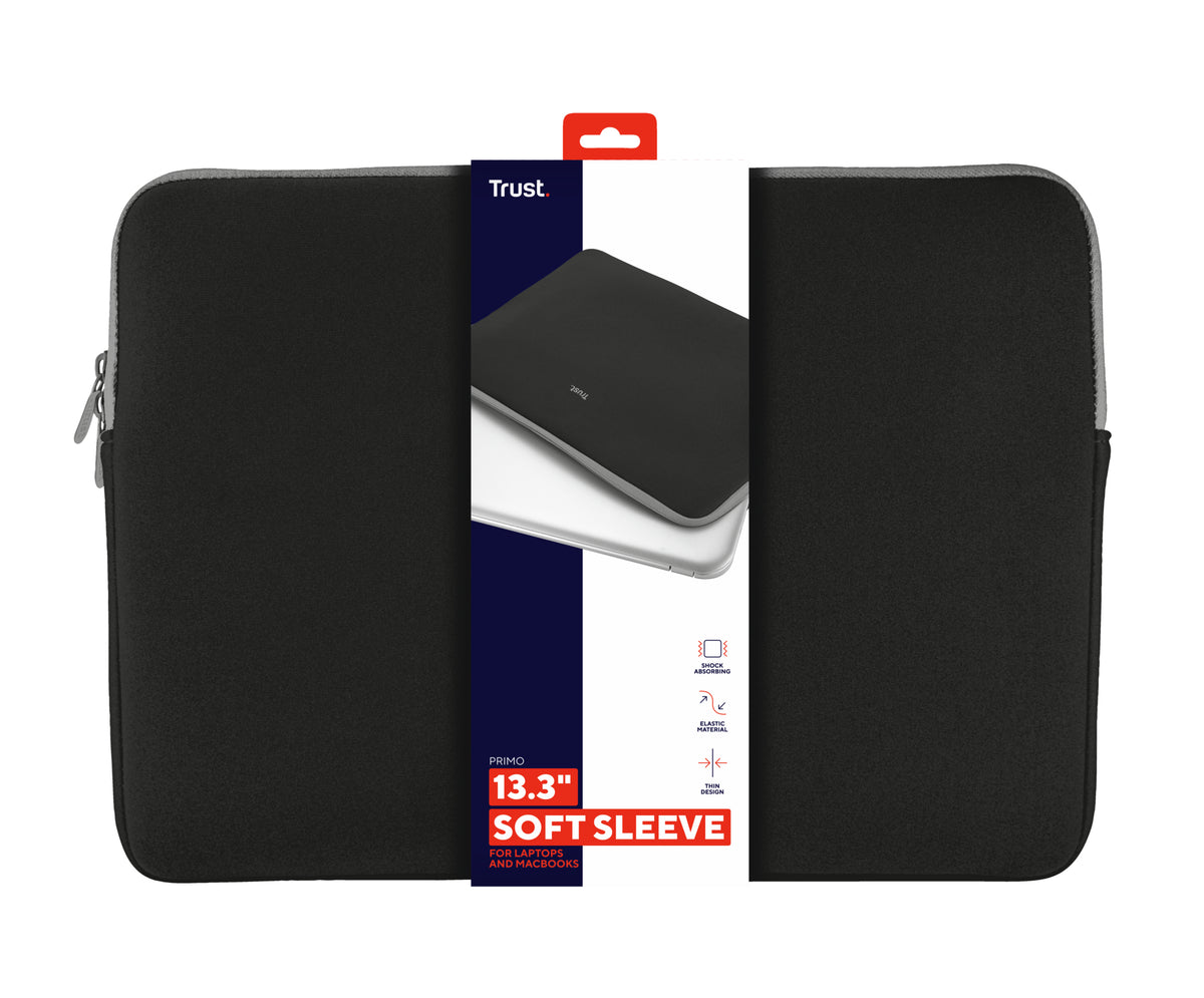 Trust 21251 sacoche d'ordinateurs portables 33,8 cm (13.3") Housse Noir