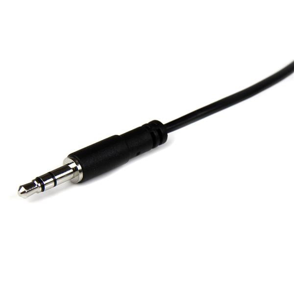 StarTech.com Câble Rallonge Jack 3,5mm Mâle vers Femelle, Audio Stéréo Mini Jack, 2 m