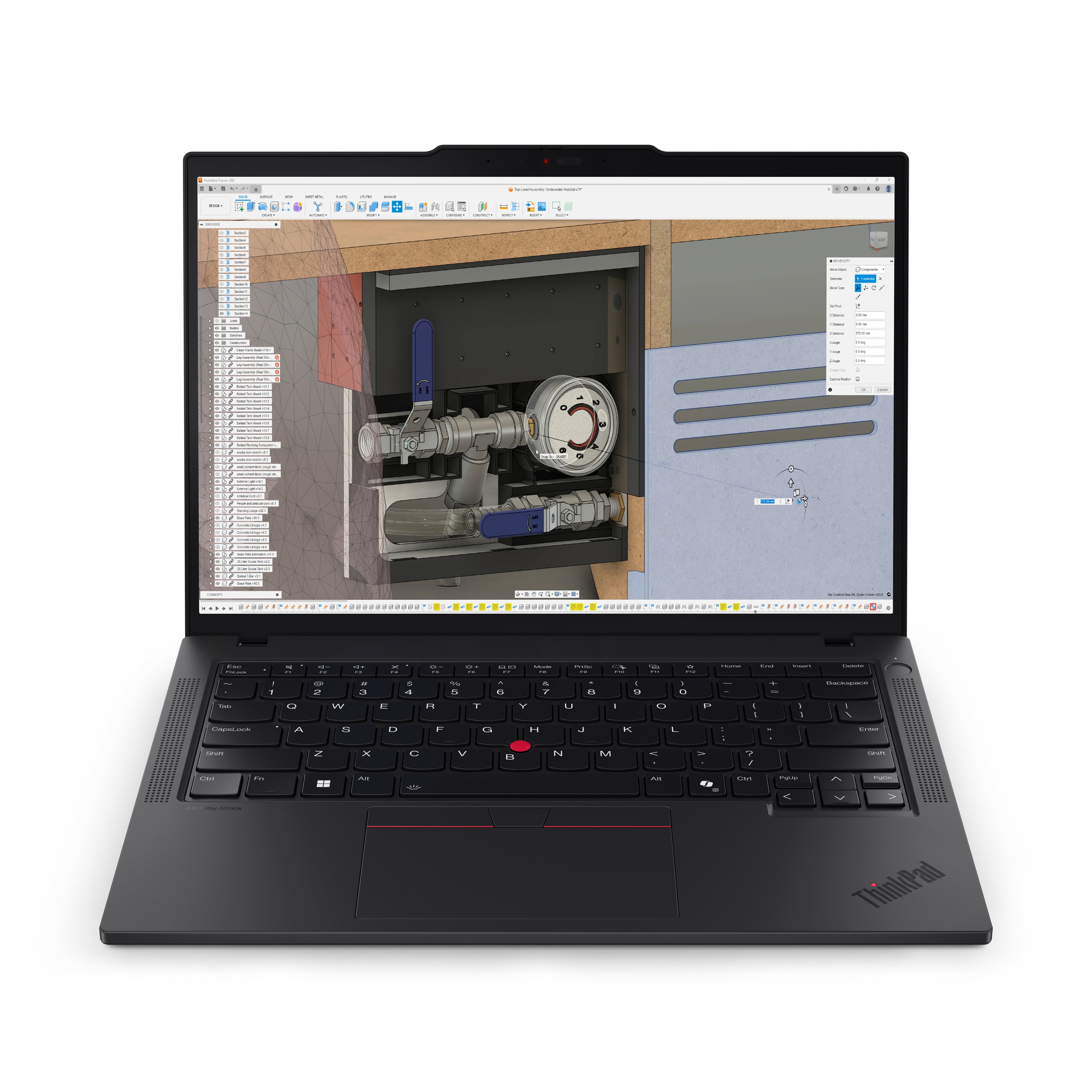 Lenovo ThinkPad P14s Gen 6 (AMD) AMD Ryzen AI 7 350 Station de travail mobile 35,6 cm (14") WUXGA 32 Go DDR5-SDRAM 1 To SSD Wi-Fi 7 (802.11be) Windows 11 Pro Nordique Noir