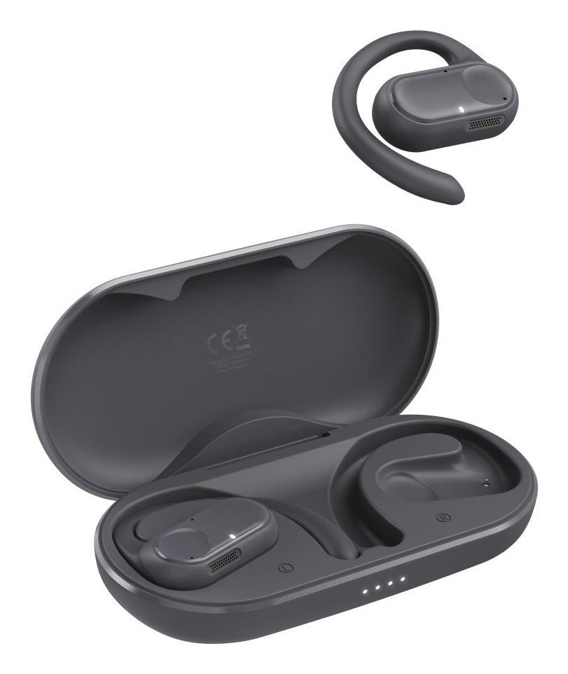 Hama Spirit Open Casque True Wireless Stereo (TWS) Ecouteurs Appels/Musique Bluetooth Noir