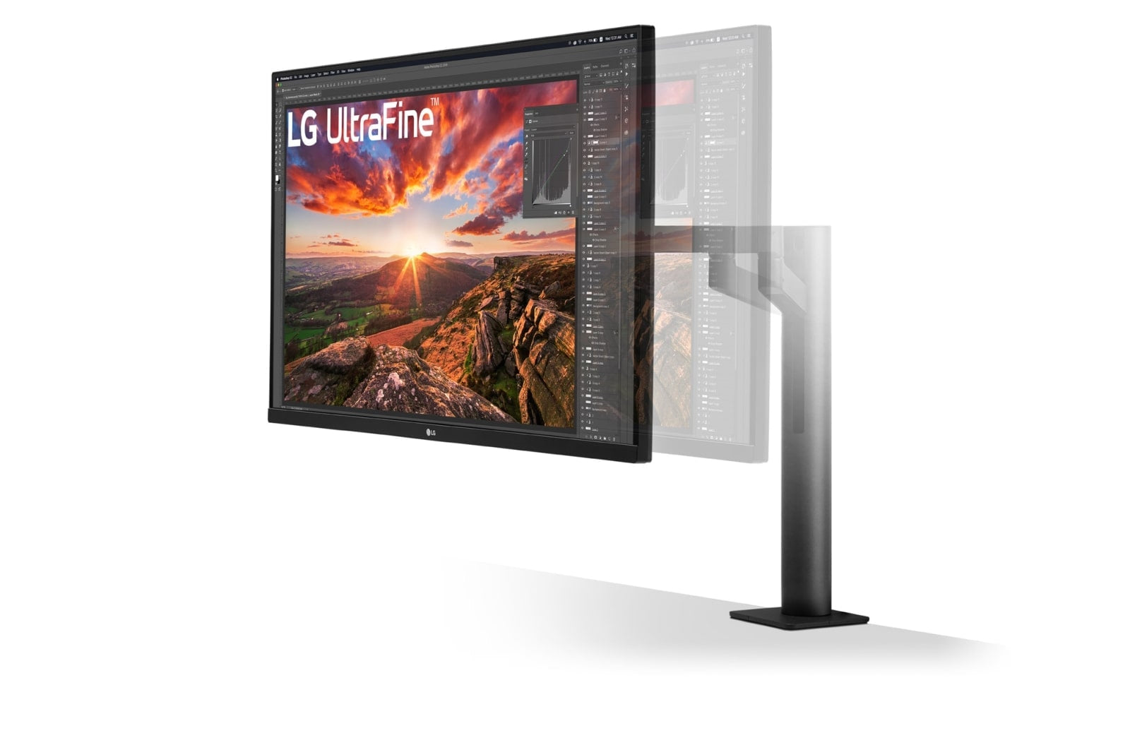 LG 32UN880K-B écran plat de PC 80 cm (31.5") 3840 x 2160 pixels 4K Ultra HD LCD Noir