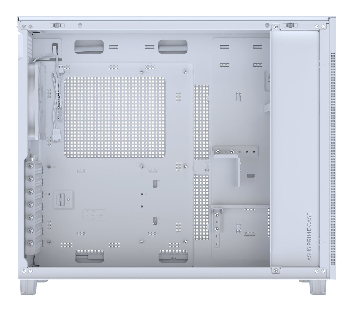 ASUS PRIME AP303 Mesh Midi Tower Blanc