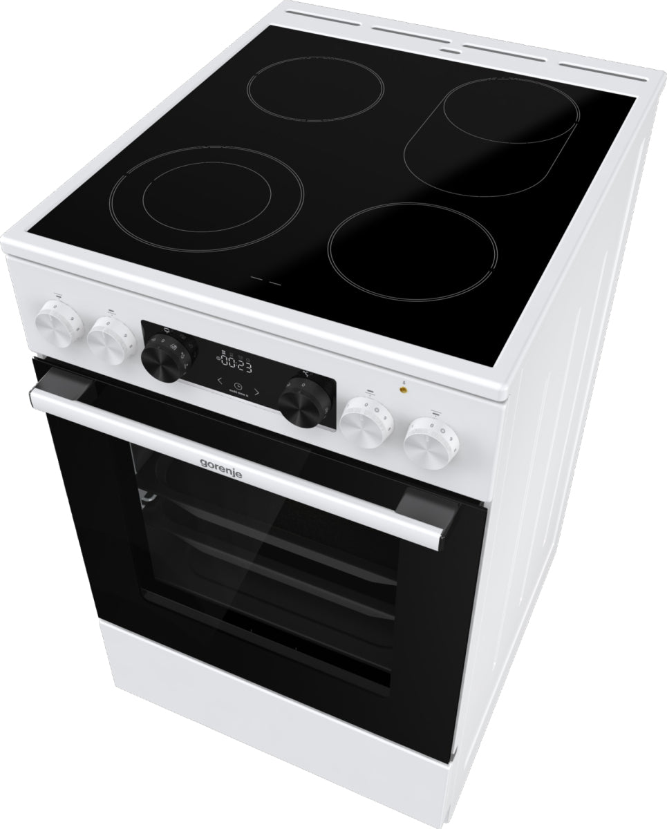 Gorenje GECS5C70WA Cuisinière Electrique Céramique Blanc