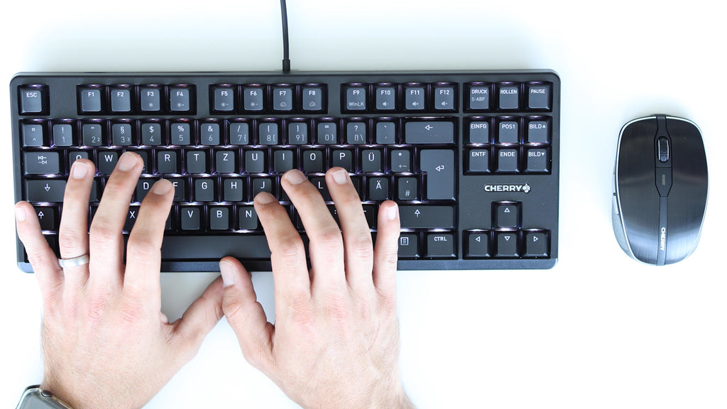 Cherry G80-3000N RGB TKL Clavier Universel USB QWERTZ Allemand Noir