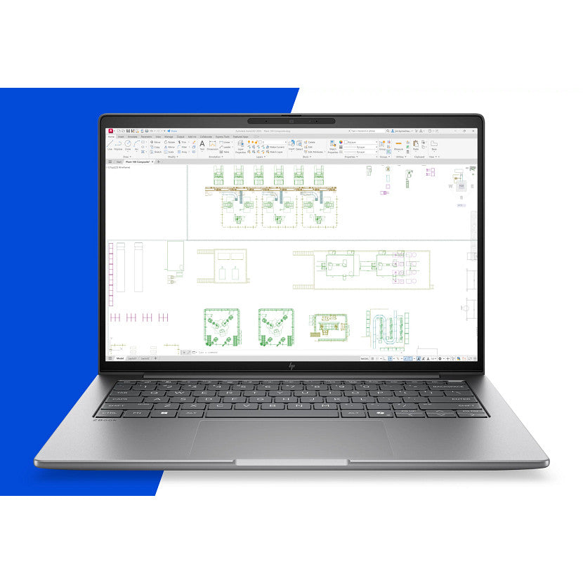 HP ZBook 8 G2i Copilot+ PC Intel Core Ultra 7 356H Station de travail mobile 35,6 cm (14") WUXGA 32 Go DDR5-SDRAM 1 To S