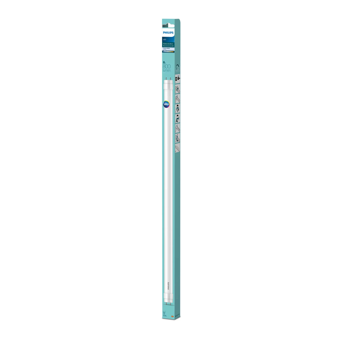 Philips 8720169323919 ampoule LED Blanc froid 4000 K 8 W G13