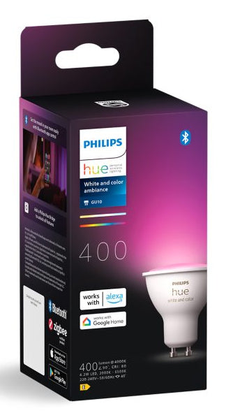 Philips Hue White and Color ambiance GU10 - Spots connectés