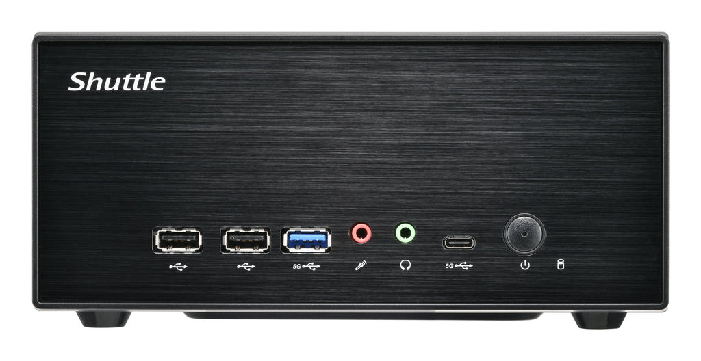 Shuttle XPC slim Barebone XB860G2 - S1851, Intel H860, 1xDP, 2xHDMI, 2 PCIe Slots (1x 16X & 1x X1), 2x Intel LAN (1G + 2