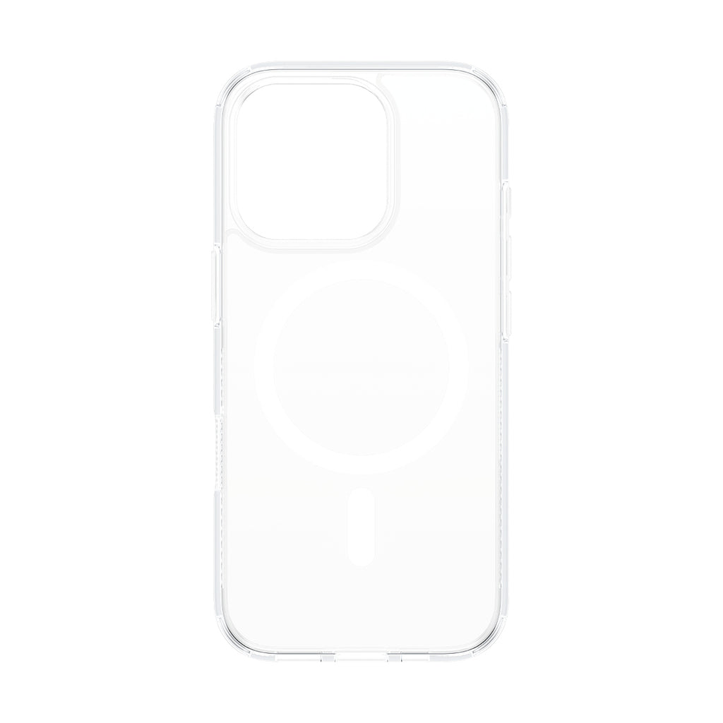 PanzerGlass ® HardCase Transparent w. White MagSafe iPhone 16 Pro coque de protection pour téléphones portables Housse