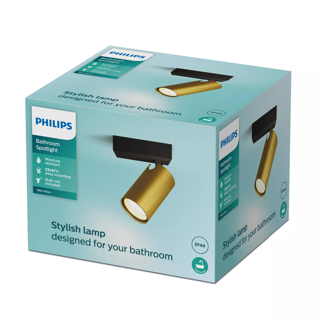 Philips Spot plafond/mur Idris