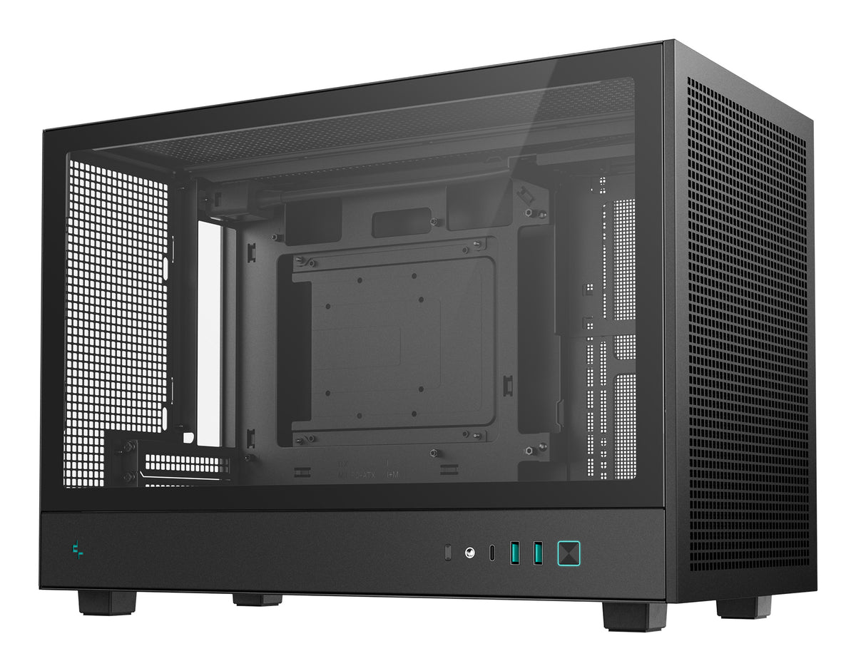 DeepCool CH260 Tower Micro ATX Sort